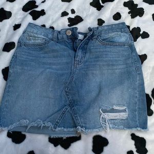 Jean skirt